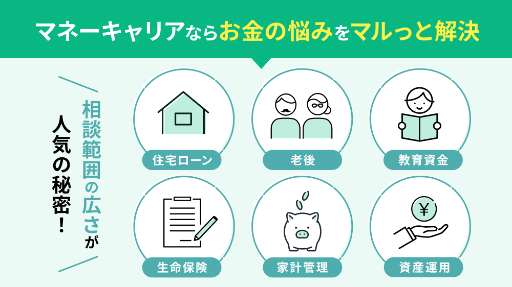 マネーキャリアで相談できること
