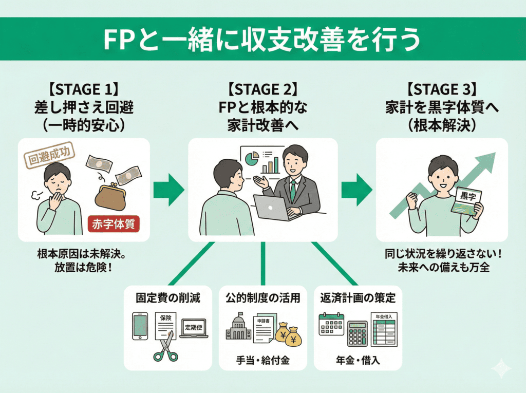 FPと一緒に収支改善を行う