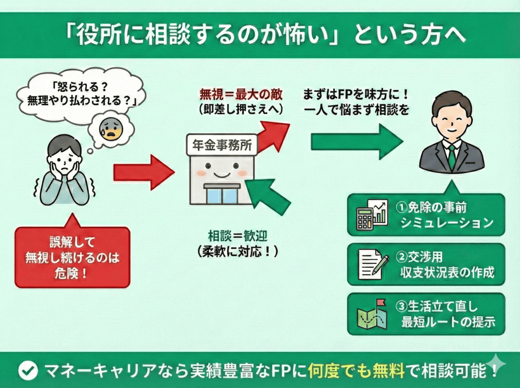 「役所に相談するのが怖い」という方へ