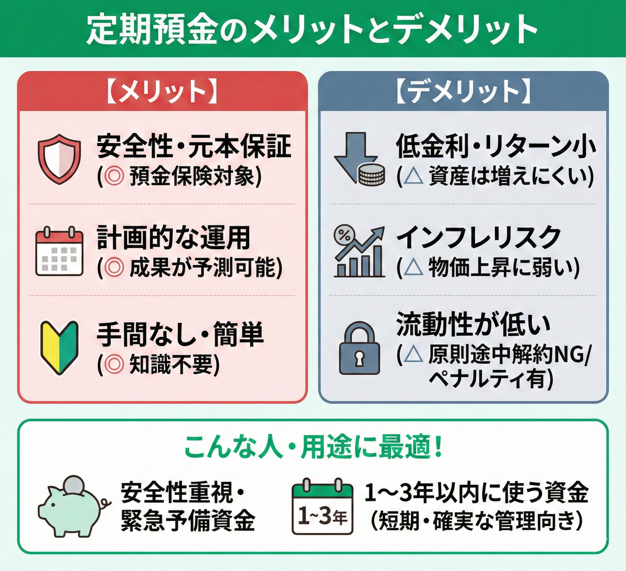 新NISAと定期預金どっちがおすすめ？メリットやシミュレーションも解説