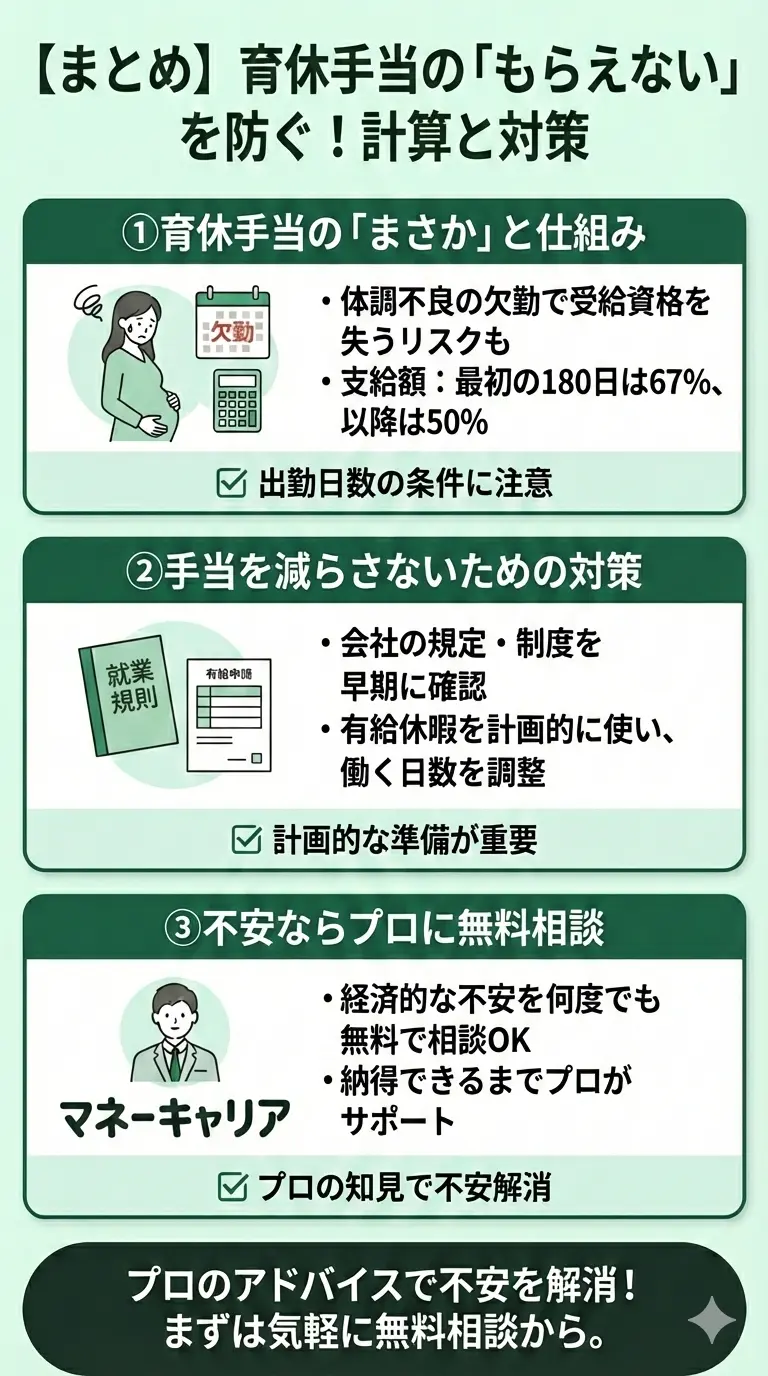 育休手当　産休前　減るの「内容をまとめると」