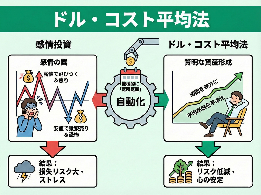 ドル・コスト平均法の効果