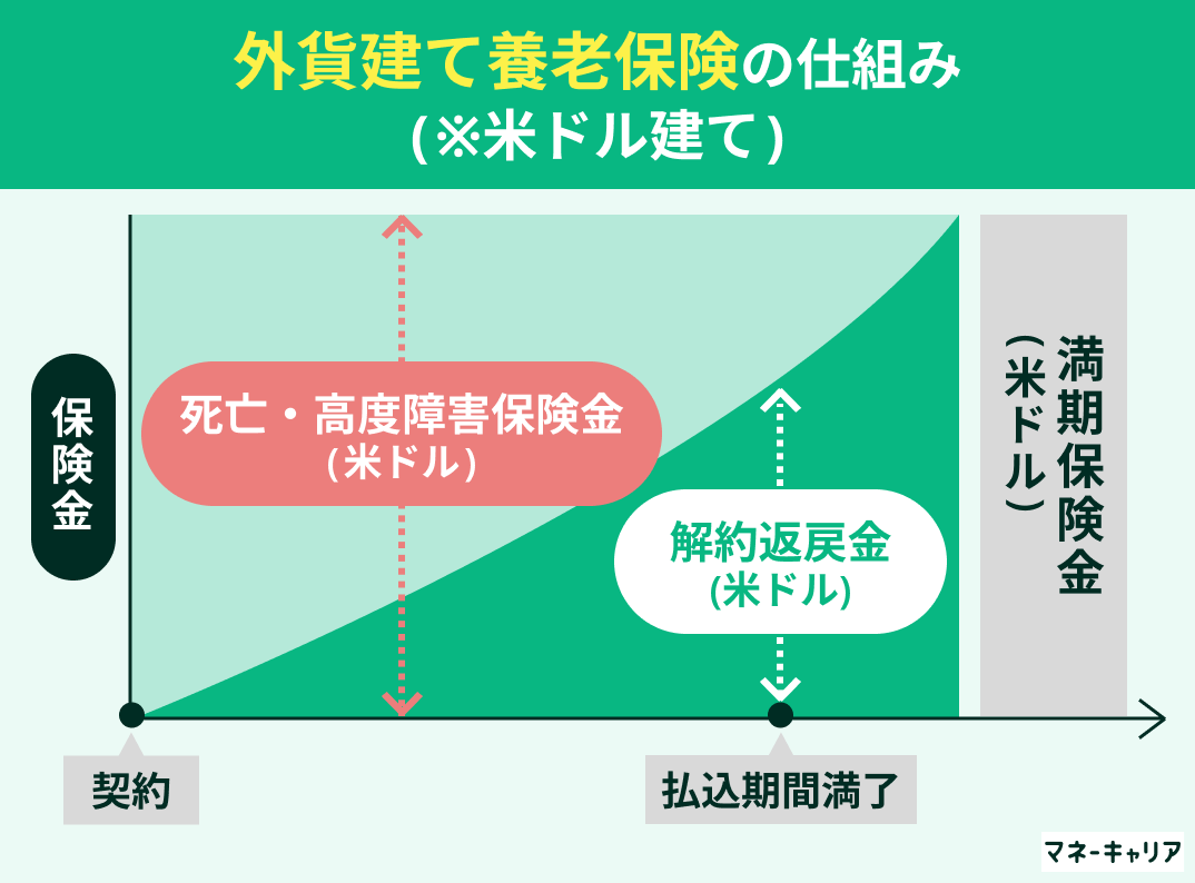 外貨建て養老保険